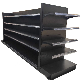  Customized Service Double Side Metal Central Island Design display Supermarket Shelves