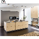  Professional Manufacturer Customized Modern Luxury Melamine Modular Kitchen Cabinet Furniture