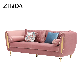 Middle East Home Living Room Furniture Sofas Luxury Design Velvet Sofa Set