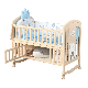 Manufacturer Convertible Newborn Growing Cribs Baby Bed Designs