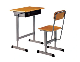 Modern Adjustable School Desk and Chair Furniture (SF-41S)