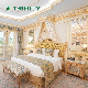  Custom Made 5 Star Modern Wooden Hotel Room Furnishings Bedroom Set Luxury Hotel Furniture for Hospitality Resort Villa Apartment