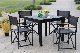 5 PCS Outdoor Furniture Garden Patio Set Furniture Folding Director Chair Outdoor Dining