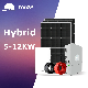 Residential 6kw 10kw 12kw Hybrid Photovoltaic Solar Energy System for House