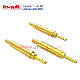 Brass Spring Contact Probes for Board or IC Tester Inserting, Spring Loaded Pogo Pin for PCB Board and Surface Mount