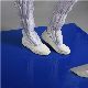 Industrial Floor Mat Blue White PE/PVC Cleaning Cleanroom Sticky Mat