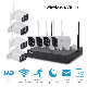  Tuya APP Waterproof Wireless WiFi 8CH CCTV NVR Kit 1080P Home Security Camera System