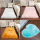 Custom Soft Faux Fur Rug Fluffy Rug White Fuzzy Machine Washable Shaggy Rug for Bedroom Sofa Chair and Living Room