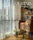  100%Polyester Plain Design Sheer Curtain Fabric