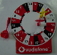 Vodafone Logo Promotional Gift Custom Printing Dartboard