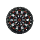  Dartboard Full-Color Printing Finished with Aluminum Frame Darts Set Dart Board