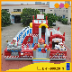  Inflatable Fire Station Fun City Children′ S Amusement Equipment Inflatable Playground (AQ01721)