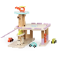 Kids Wooden Toy Garage Set