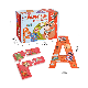 Baby Montessori Large Piece Learning Card Funny Digital Puzzle Number & Alphabet Learning Puzzle 3D Wooden Jigsaw Puzzle Numbers