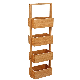 Hot Selling Bamboo Bathroom Shelf