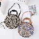 Beach Straw Shoulder Bag Hand Woven Paper Straw Bag manufacturer