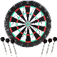 Double-Sided Bristle Dart Set with Six Darts