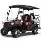  ODM Customized 30% Max. Driving Slope Street Legal Low Speed 4 Seater Electric Lifted Golf Buggy