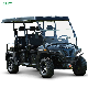 2024 Off Road Gasoline Hunting Buggy 72V Lithium Battery 4 6 Seater 10KW Club Cart 4X4 Electric Golf Car manufacturer