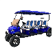  5kw Pmsm Motor Top Quality 6 Seater Lifted Electric Golf Cart