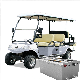  Electric Golf Vehicle Low Speed Vehicle Del3042g2z 6 Seater Lithium Battery Sliver
