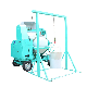  Little Noise Diesel Cylinder Concrete Mixer with Lifting Hopper for Sale