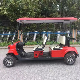 4 Seater 48/60/72V Lead-Acid/Lithium Battery Solar Panel Electric Club Car Golf Byggy