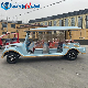 Four Rows of Light Blue Resort Villas for Sightseeing Classic Cars for Sale