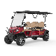  Hotel Beach Luxury 4 Passenger Golf Cart Lithium Battery Club Car 4 Wheels Electric Golf Cart
