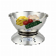 5kg LCD Display Stainless Steel Kitchen Scale Bowl