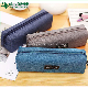 Durable Pencil Bag Canvas Pencil Pouch Popular School & Office Pencil Cases