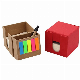 Foldable Multi-Function Cube Memo Pad Box Sticky Note Set with Pen Holder