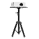 4 Feet Foldable Metal Projector Stand Portable in Adjustable Height for Computer