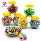 HACCP/Brc Certificate OEM Wholesale Eyeball Gummy Fruit Flavor Jam Filled Ball Gummy Candy