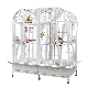 Large Parrot Cage Stainless Steel Strong Bird Breeding Flight Cage for Parrot Macaw