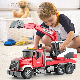  Friction Car Inertia Vehicle Crawler Excavator with Music and Light for Boy