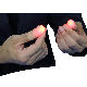 Light-up Thumbs LED Finger Light Flashing Fingers Magic Trick Props Toys manufacturer