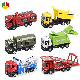 QS Wholesale Promotion Kid Toys Educational Model Car Toy Children Pull Back Funtion Car Toy 1: 50 Metal Die Cast Vehicles Model Alloy Series Truck Toy for Kids