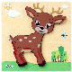 Wooden 3D Puzzle Children′ S Object Recognition Cartoon Animal manufacturer