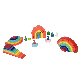  Wooden Rainbow Arch Stacking Montessori Toys