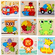 Popular China Wholesale Wooden Gift Car Montessori Educational Children Kids Baby Puzzle Game Dinosaur Learning Construction Fidget Model Block Doll Girl Toys