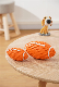  Rugby Hollow Squeak Natural Rubber Pet Toy