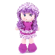 Soft Baby Dolls Stuffed Plush Toy Rag Girl Doll with CE EN71 manufacturer