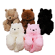  Stuffed Cute Teddy Bear Soft Plush Toys Aniaml Shaped House Indoor Custom Slippers