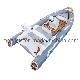 25FT Rib 760 High Performance Police Style Cruising Fiberglass Rib Inflatable Fishing Boat