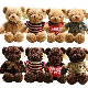 Wholesale Small Size Teddy Bear Plush Toy Stuffed Animal Toy with Clothes