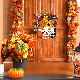 Outdoor Wooden Spiareal Front Door Decorations