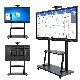 86′′ Touch Sensitive Interactive All-in-One Flat Whiteboard, with Dual-System