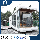 Movable Luxury Portable Prefab Camping House Glamping Pod Modular House Living Aluminum Alloy Capsule House