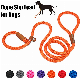 Dog Leash Slip Rope Lead Leash Strong Heavy Duty Braided Rope No Pull Training Lead Leashes for Medium Large Dogs Dog Leash Rope Lead